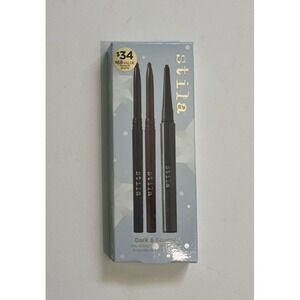 stila dark & stormy stay all day eye liner trio new in box